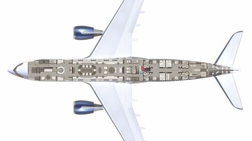 A330 VIP Explorer Floor Plan