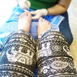 elrabidue:  #Pedicure w/ my bestie, our #first!