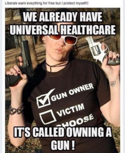 leecario:  kittenfossils:  comcastkills: I literally can’t figure out what this means.  i didn’t even know this could help me. i’m going to shoot the autoimmune disorder out of me    Doctor: you have the flu Me cocking my gun: like hell I do 