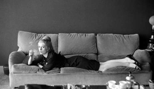 Catherine Deneuve / photo by Henri Elwing.