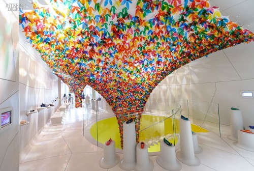 interiordesignmagazine: To complement the We Are Flowers collection’s styles by Vivienne Westwood an
