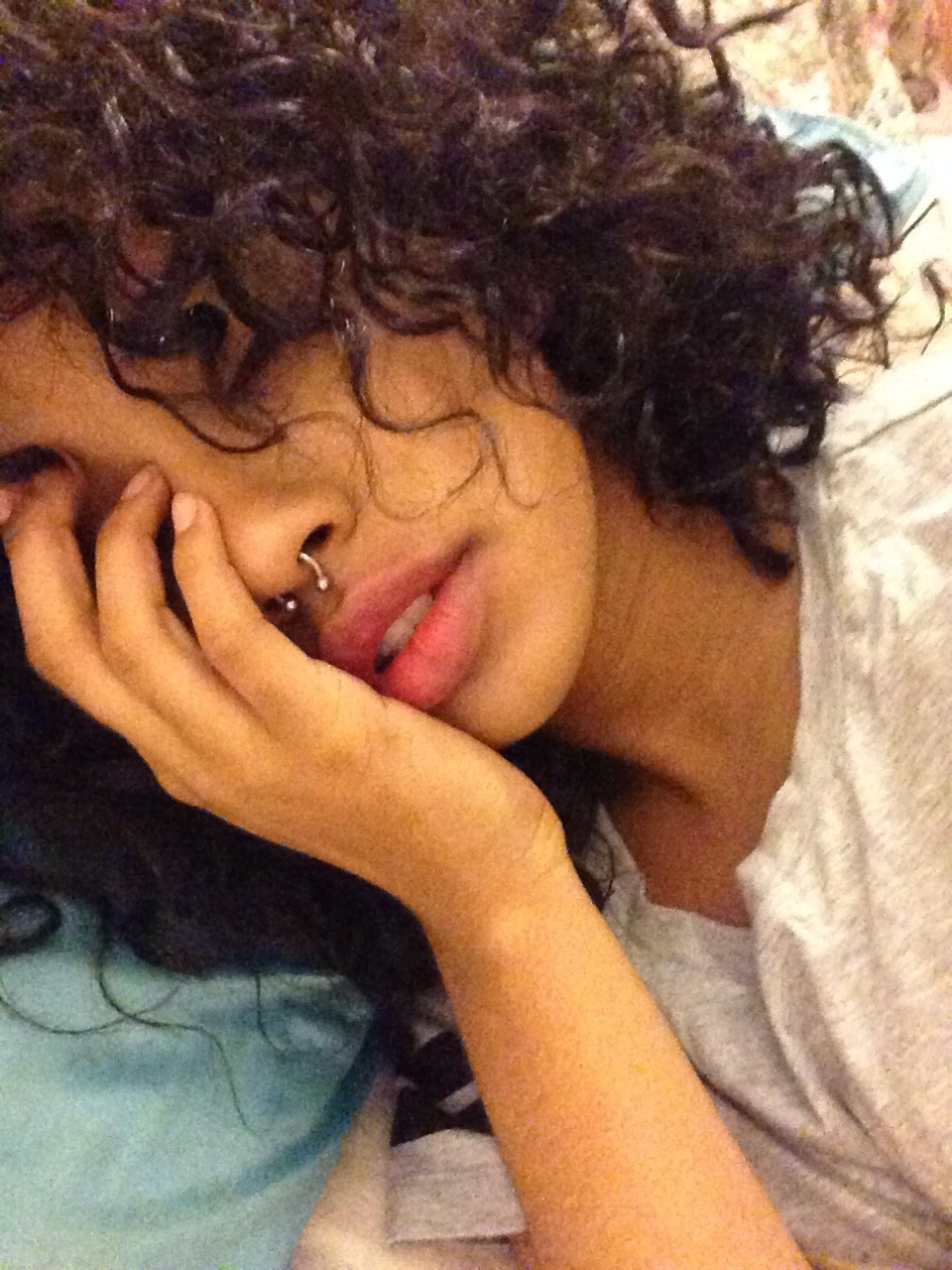 dominicandeathtrap:  I’m a wet sad mop hi  😩😩