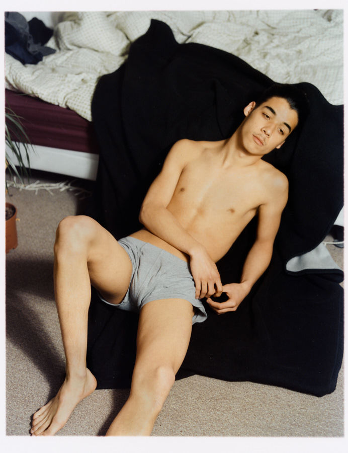yannfaucher:Jeff, New Cross feeding my leg fetish