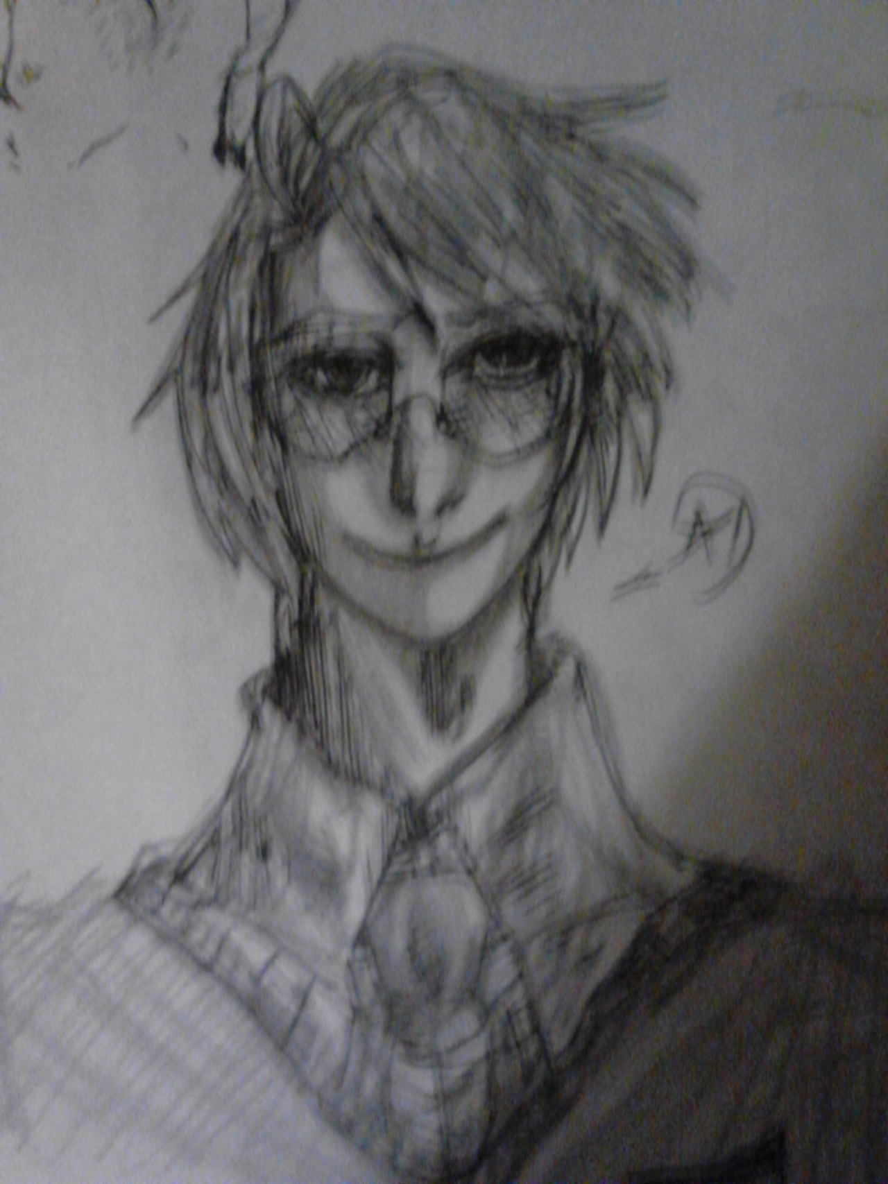 I went through old sketchbooks to find available paper and found these and some other