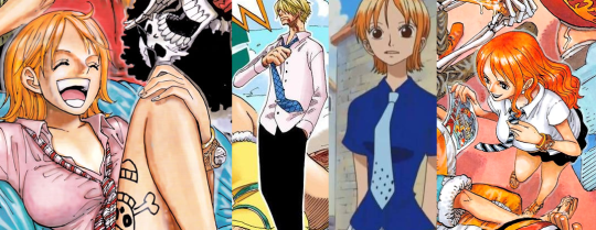 One Piece: Why does Nami not wear a shirt?