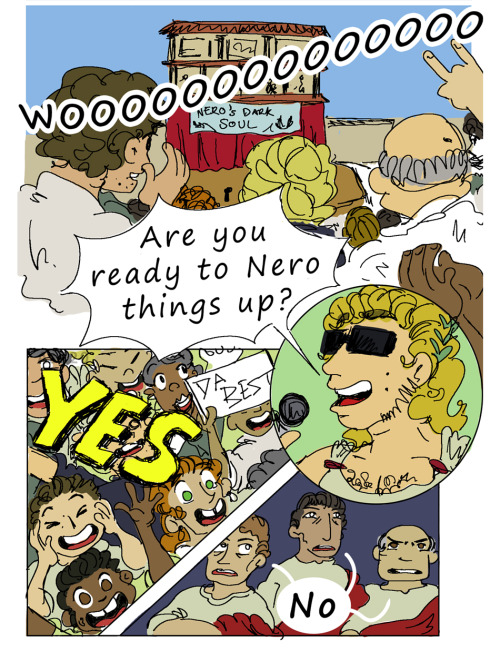 neroindadomus:It’s Nero in da Domus time!It took forever, but now I finally have some pages ready fo