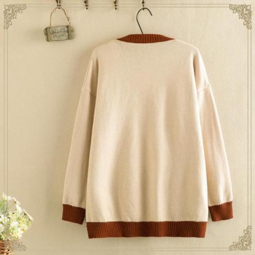 Cute Bear Round Neck Sweater starts at $34.90 ✨✨ I like this one. What about you? 