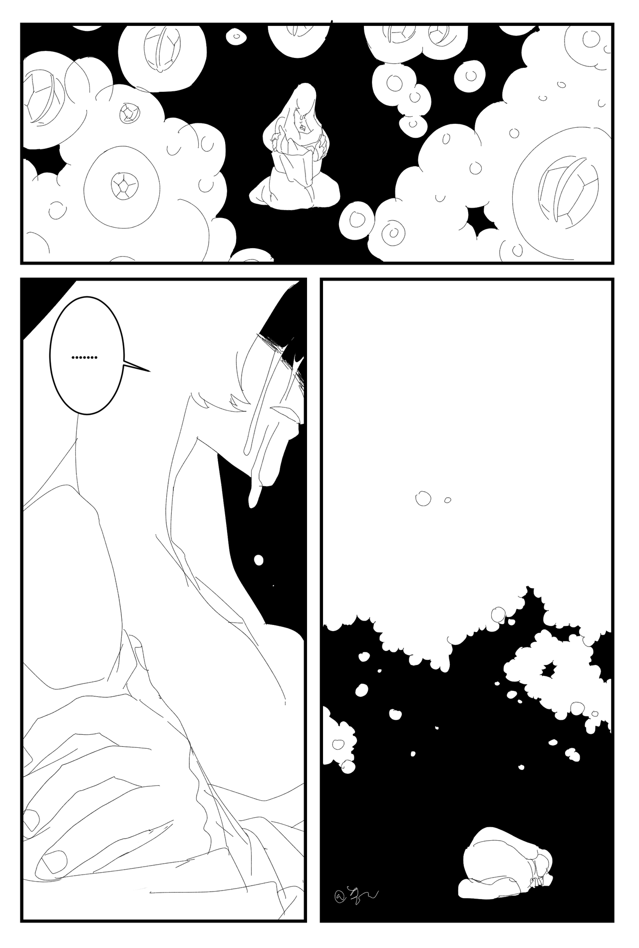 A never-ending nightmare* I got help from the translator.