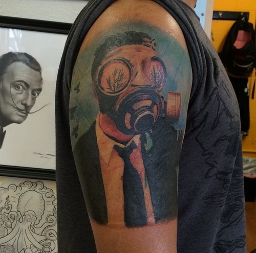 fuckyeahtattoos: Artist: Rocky Burley at One Shot Tattoo from San Francisco, CA