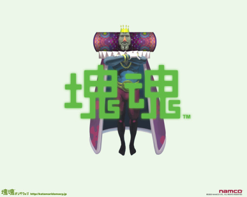 Katamari wallpaper - Ousama(katamaridamacy.jp, 2005)