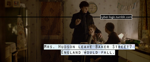 Shame on you, John Watson.