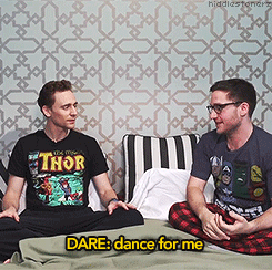 hiddlestonerz:  Dare: Dance for me