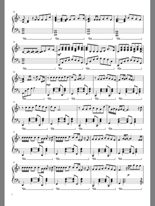 Too Good At Goodbyes - Sam Smith (Piano Sheet Music)