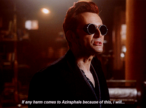 Crowley Being Fiercely Protective Of Aziraphale