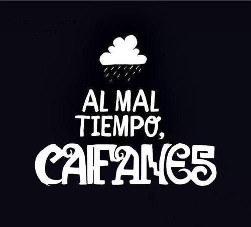 lapinchecanela:  Al mal tiempo…