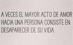 yourcrush9:  Encontré esto por ahí y puedo decir que yo ya hice mi mayor acto de amor por ti, aunque me duela.