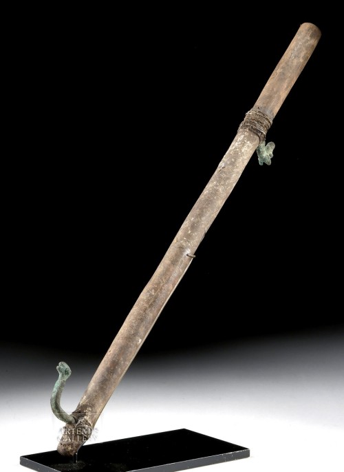 Nazca atlatl (spear thrower), Peru, 1st - 3rd century ADfrom Artemis Gallery