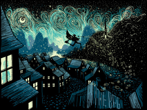 culturenlifestyle:  Nature-Inspired Swirling Illustrations by James R. EadsLos Angeles based multi-disciplinary artist and illustrator James R. Ead’s stunning illustrations are known for their unique style and technique. Following van Gogh’s signature