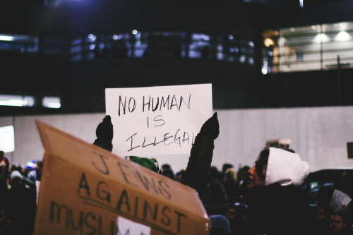 morganmartinez:NO BAN, NO WALLjanuary 28th, 2017o'hare international airportchicago, illinois