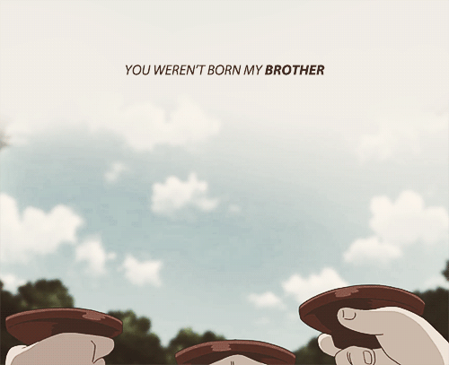 sabolus:   I watched you put on a brave face I wanted so badly to be brave 