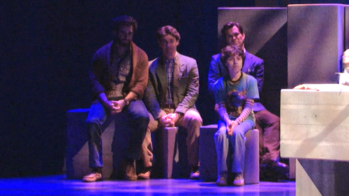 I Present To You:the Falsettos Men's Different Reactions To Stephanie J. Block's I'm Breaking Down.