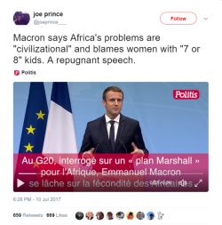 alph4dextera: alph4dextera:  Wtf I love macron