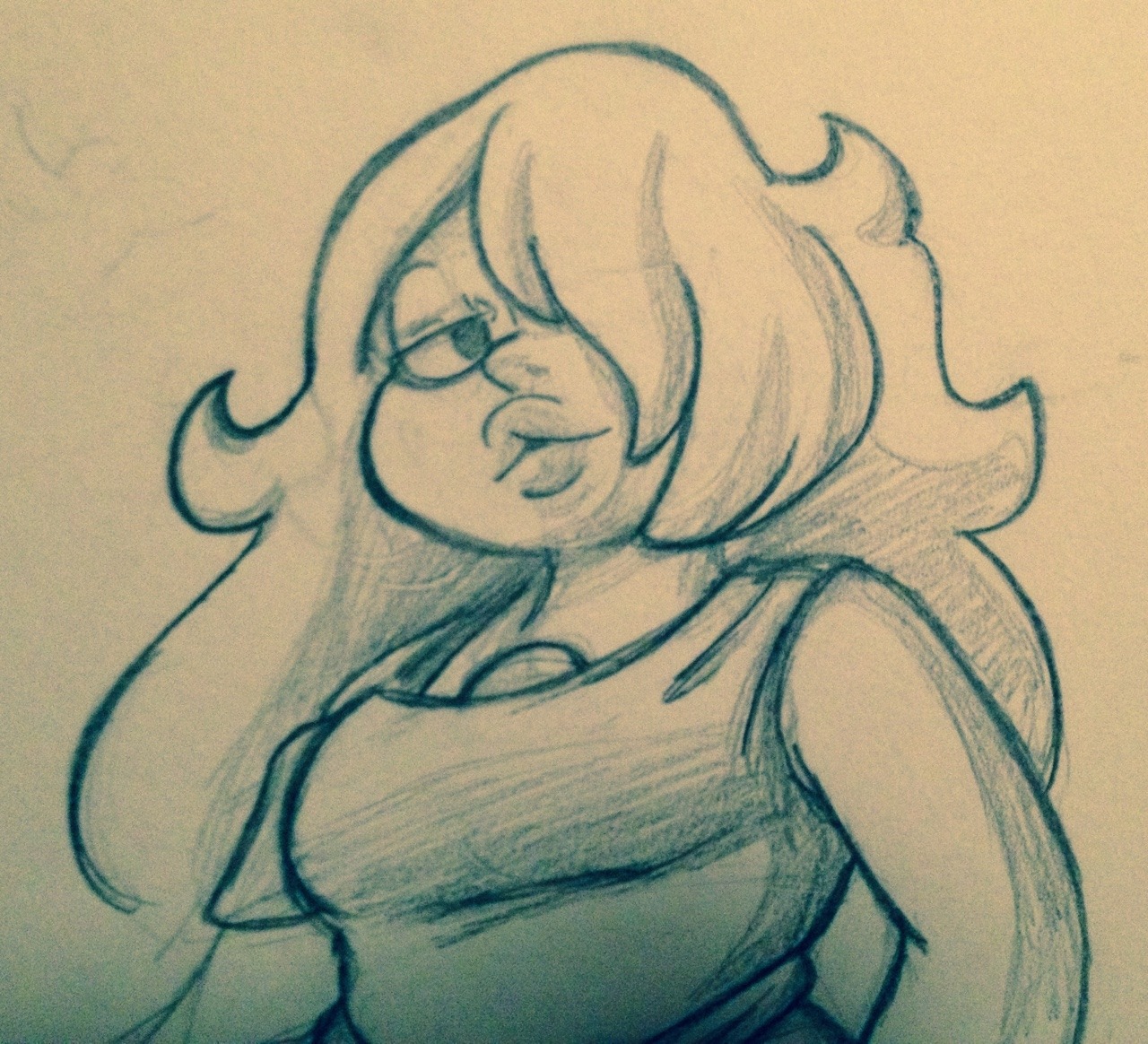 ghostiegookat:  Sketching another precious bae. I’ll probably finish it and take