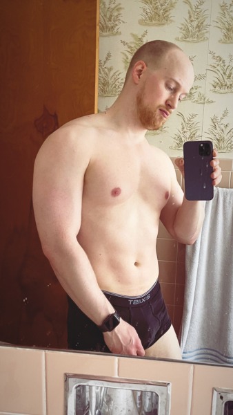 thegaymertrainer:Can you tell I had a good upper body workout?