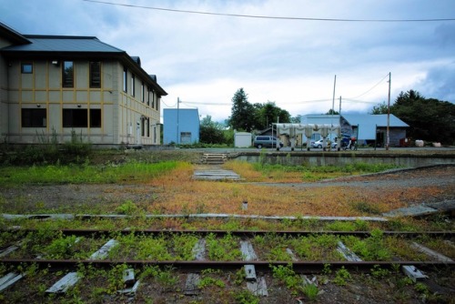 Furenai Station富内線振内駅,北海道,日本