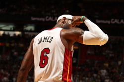 nba:  LeBron James of the Miami Heat on the