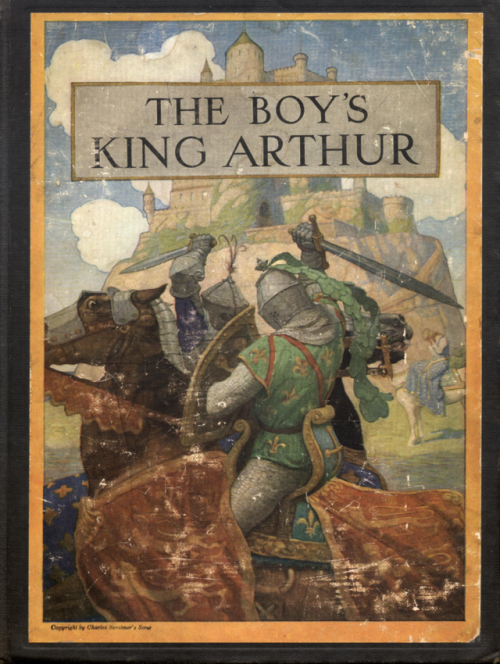 ungoliantschilde:Thomas Mallory’s “the Boy’s King Arthur” was reprinted by Charles Scribner’s Sons a