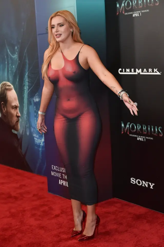 Bella Thorne - “Morbius” premiere on March 20, 2022 in Los Angeles