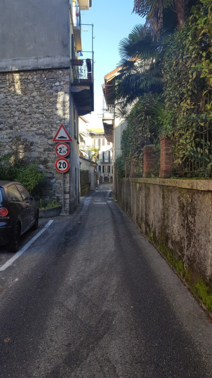 ‘Oh, little, narrow streets of northern Italy’ Stresa, Italy 