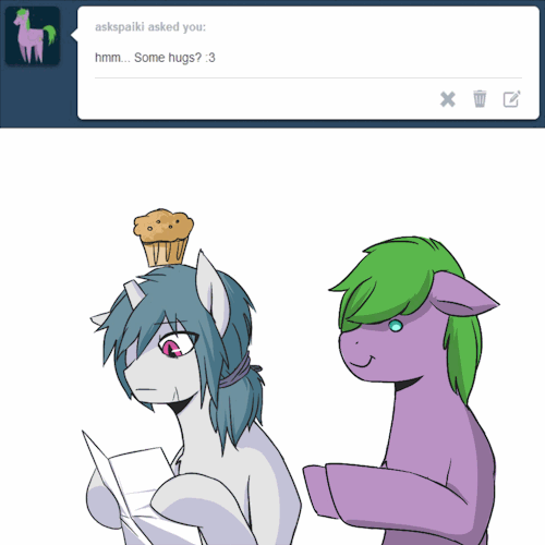 askthemailmares:  asknathanbrokenhorn:  oh god that is a purple pony   ((Sorry for the re-reblog.  I’m a dummy that loads the uncolored version of a picture.  ~Mortikie))  X3!