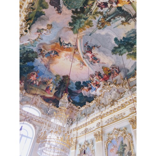 artschoolglasses:Nymphenburg Palace. The German rococo in here is glorious. I died a little inside