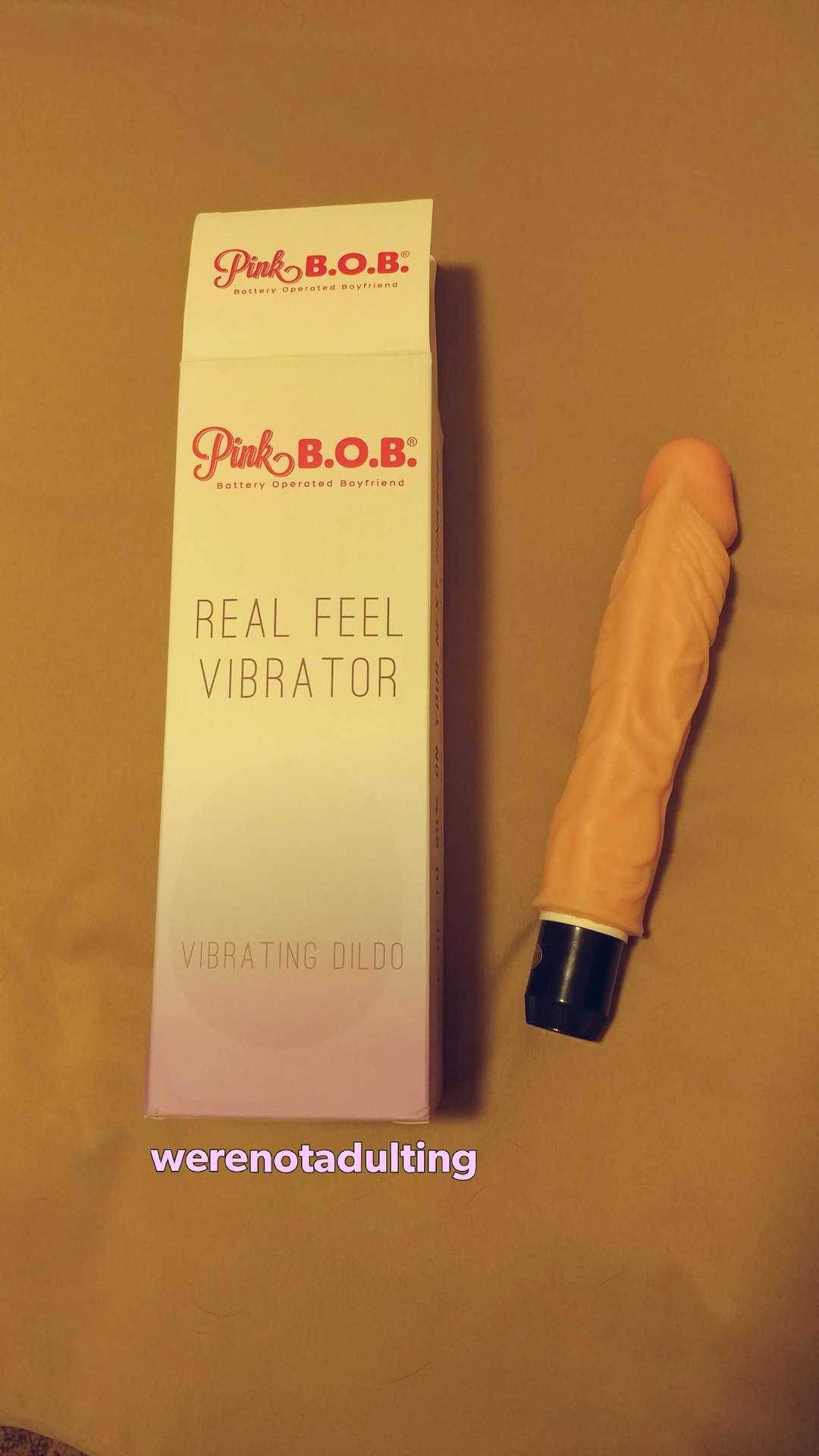 Okay this Dildo from @pinkbobtoys is fucking bomb. Its so soft, it feels like real