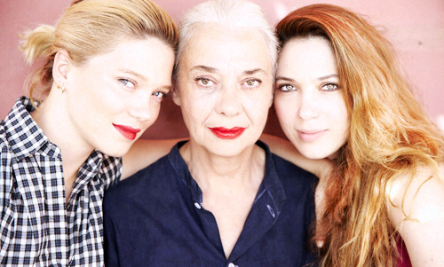 Léa Seydoux on X: #PHOTO #IG Lea Seydoux & Camille Seydoux http