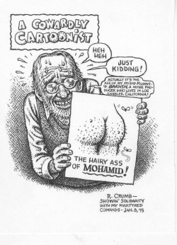 fuckyeahrobertcrumb:  Robert Crumb muestra