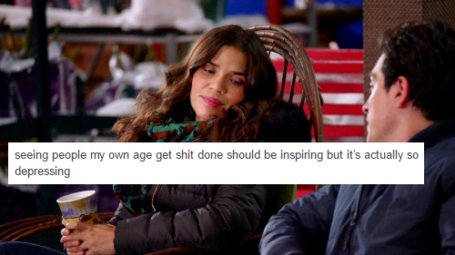 elizabthturner:  Superstore + tumblr text posts [5/?]~ Jonah & Amy edition (2)