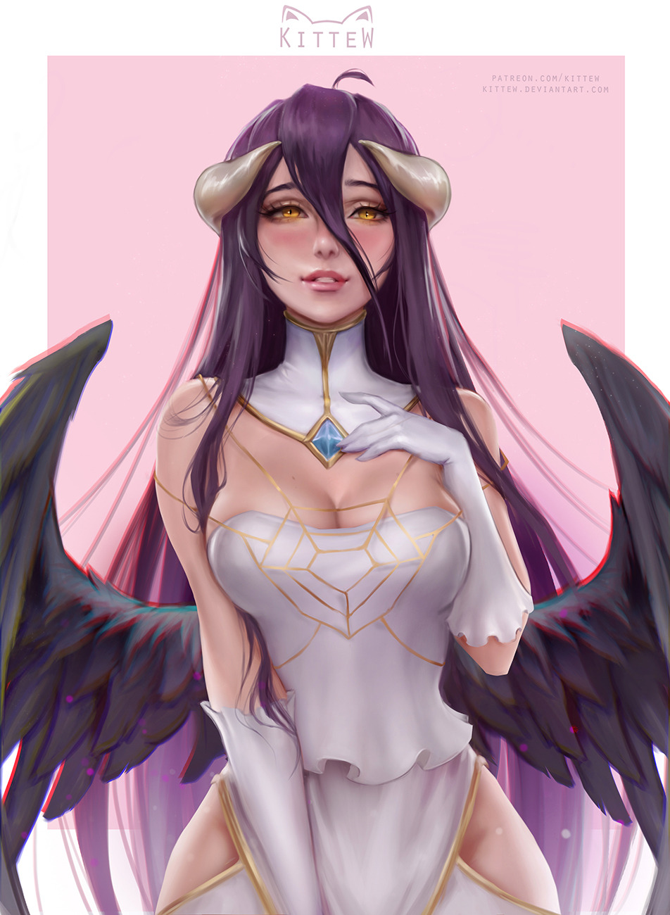kittewart:    Albedo July reward on Patreon.  www.patreon.com/kittewNsfw+Adult vers