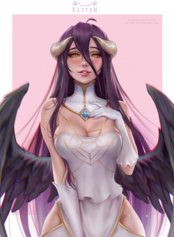 kittewart:    Albedo July reward on Patreon.  www.patreon.com/kittewNsfw+Adult vers  