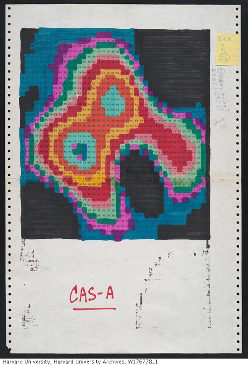 joerojasburke: An X-ray image of the Cassiopeia-A supernova rendered in needlepoint by astronomer an