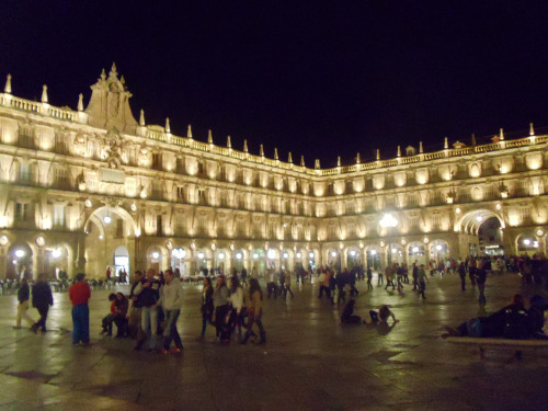 Plaza Mayor, Salamanca, Spain.