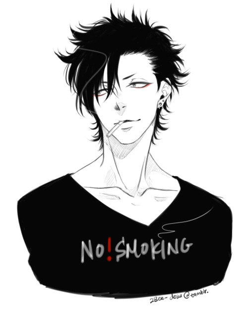 2bee-desu: No ! Smoking 