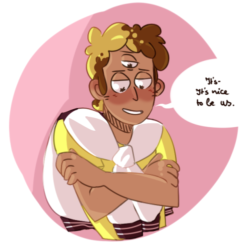 Ive Been Thinking About A Possible Morty-Alex Fusion, So Heres ARTY. Hes Made Of Pure Anxiety And Raging
