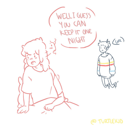turtlekid: “The Sweater” AHHDJODOSNS SCREAMING YES