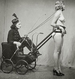 metalonmetalblog:  Charles Guyette was an American fetish photographer and major supplier of BDSM paraphernalia in the U.S. during the 1930s and ’40s. 