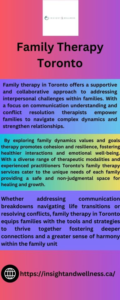 Image tagged with Family Therapy Toronto – @insightandwellnessca on Tumblr