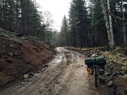 therubbishbin: New dirt topping + rain = slow, sloggy, sloppy climb by Deacon Patrick on Flickr.New 