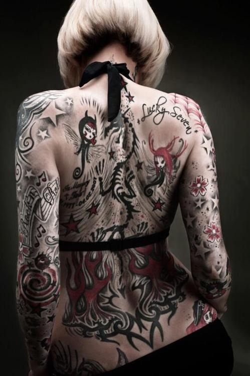 A gorgeous #body&hellip; Even more gorgeous #tattoos. It&rsquo;s #TattooTuesday, what do you